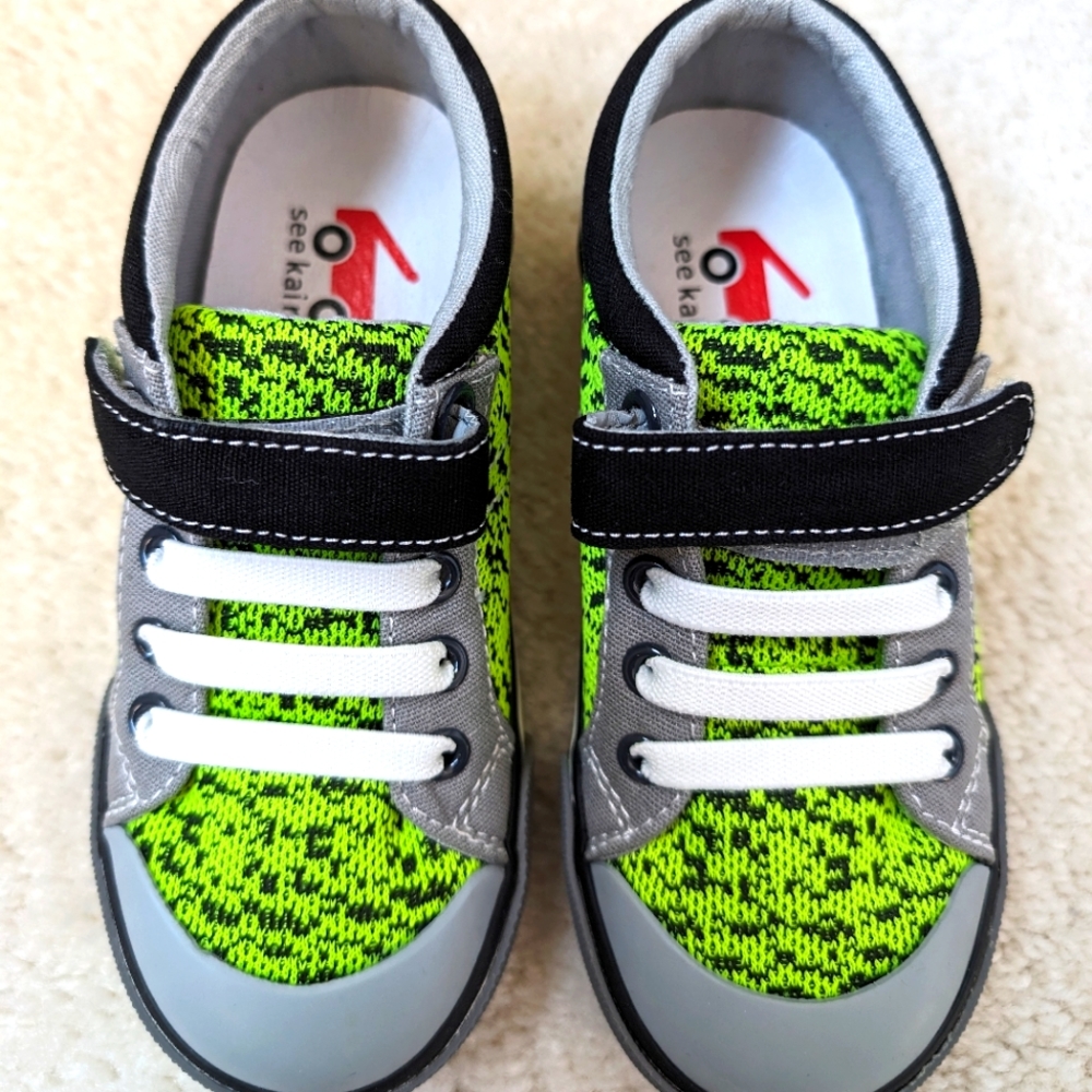NEW See Kai Run Neon Sneakers size 11.5